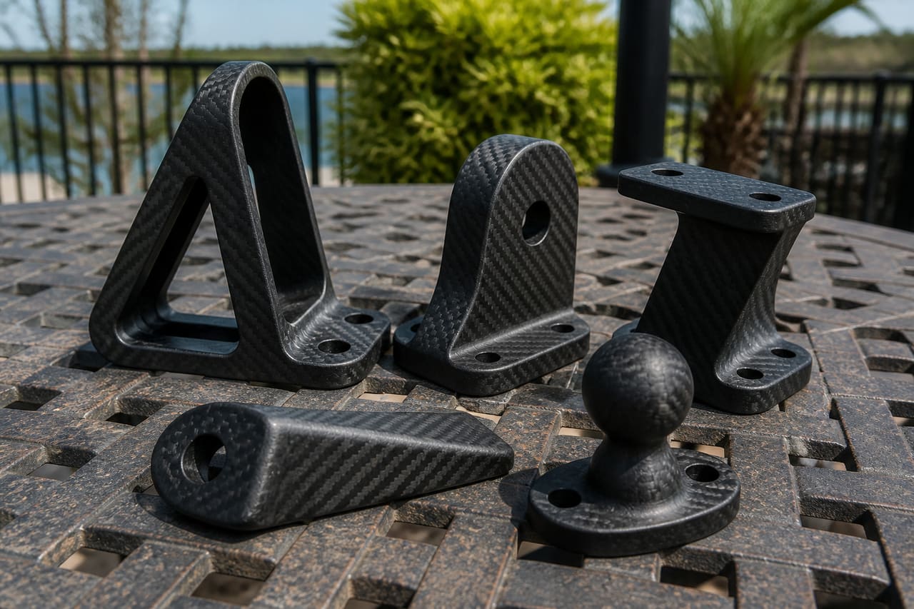 CF ASA filament OEM wholesale outdoor: Stiffer Brackets that Survive UV