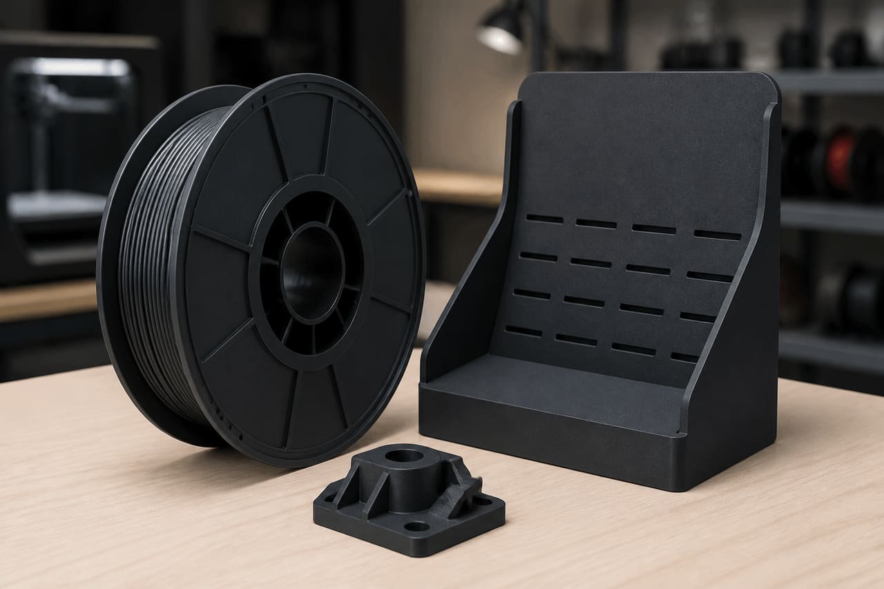 matte PETG filament OEM wholesale display fixtures: Stop Lighting Glossy PETG on the Stand
