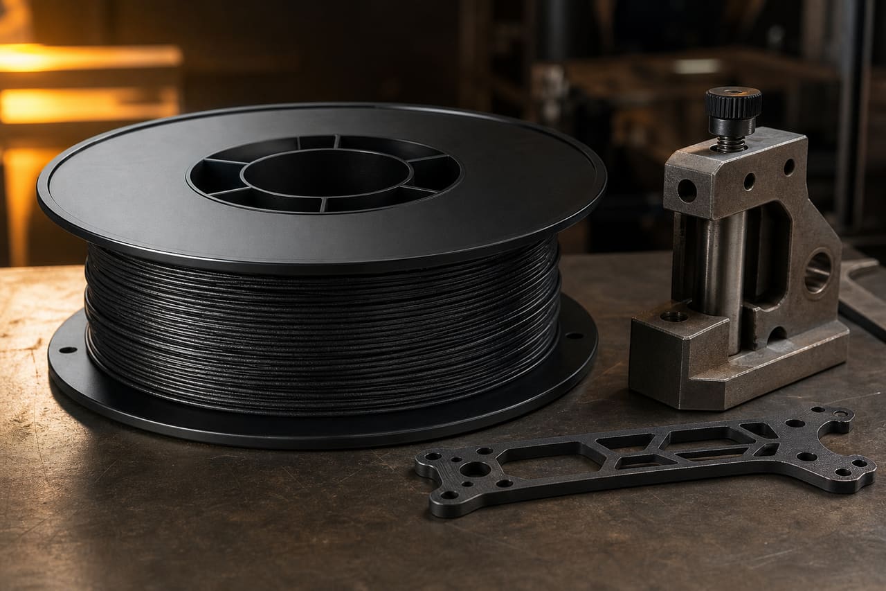 PA6-CF Engineering Nylon: Printing 186°C HDT Structural Parts