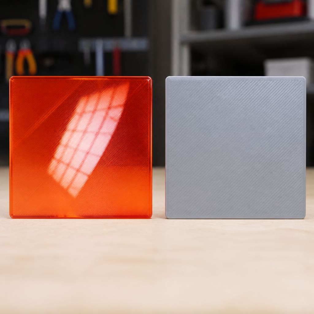 PETG shiny vs PETG gloss OEM wholesale