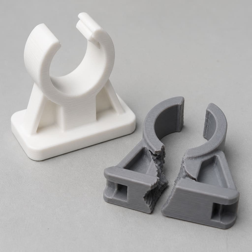 PLA plus vs PLA impact farm parts OEM wholesale