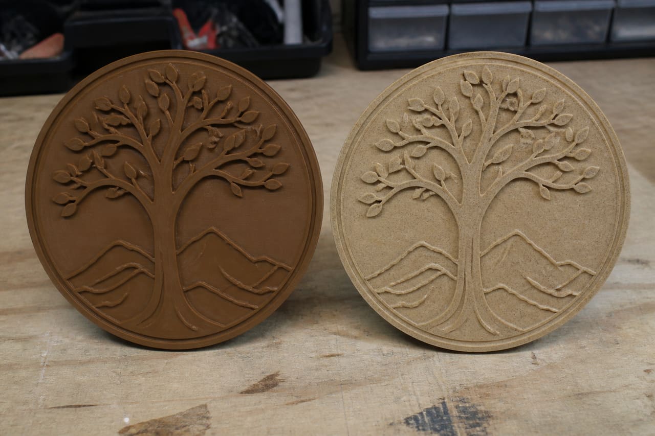 PLA wood vs PLA texture OEM wholesale