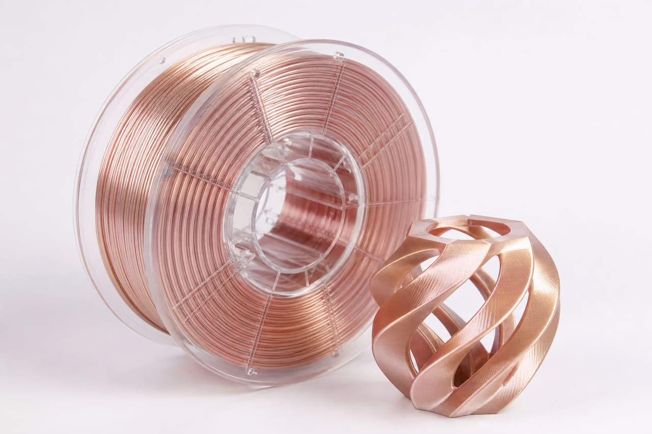 PLA Silk Filament: Turning Metallic Gloss into an OEM Hero SKU