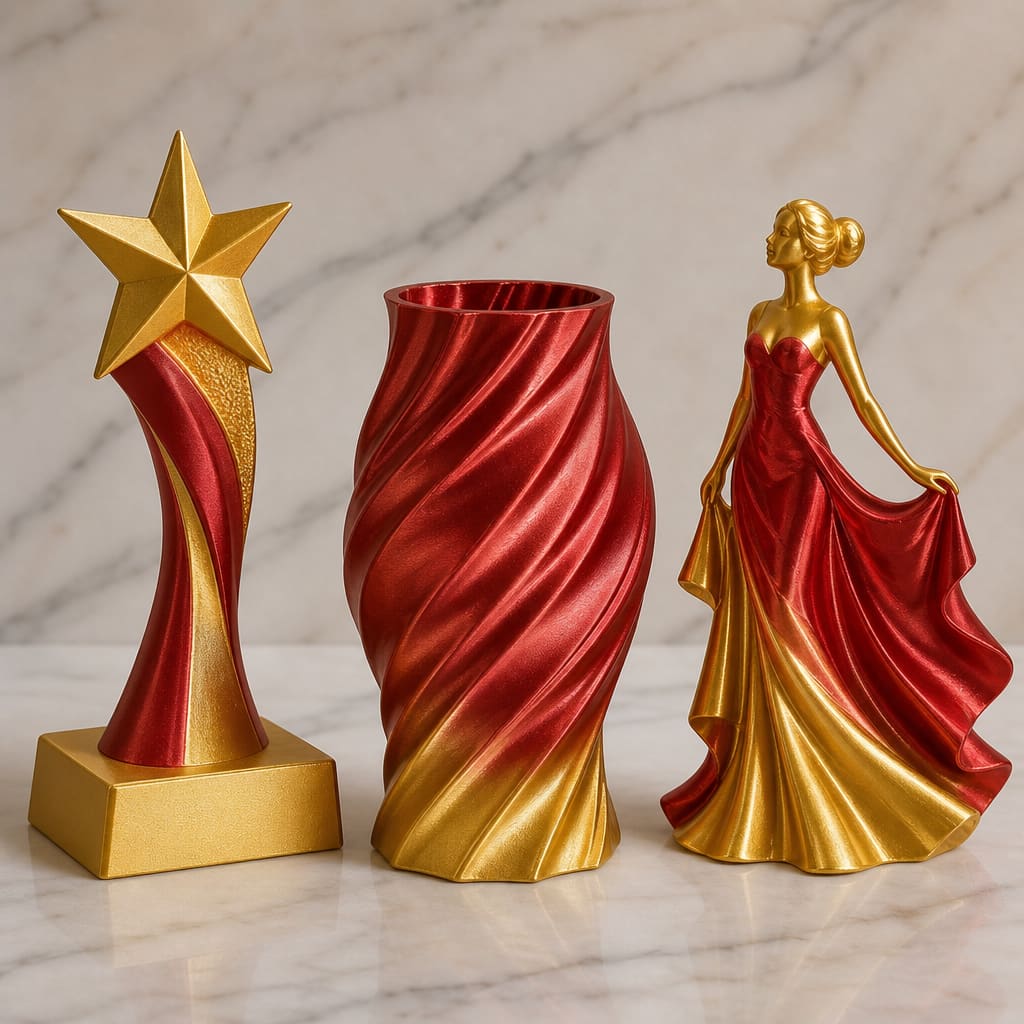 silk PLA gift display parts OEM wholesale