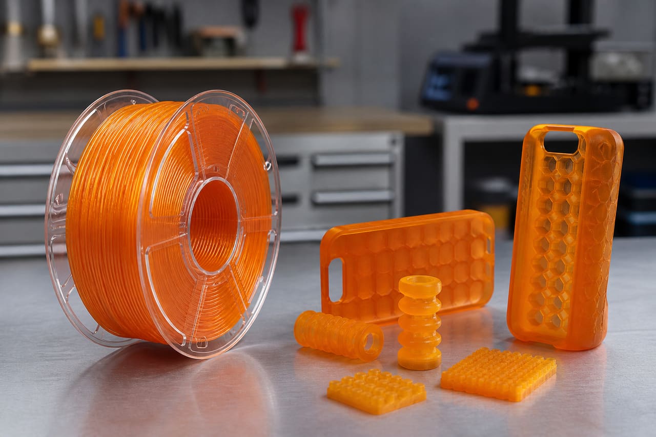 TPU 85A filament OEM wholesale dampers: Soft Pads Before 95A Seals