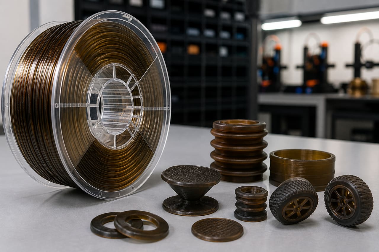 TPU 95A filament OEM wholesale print farm: Stock 95A Before 85A