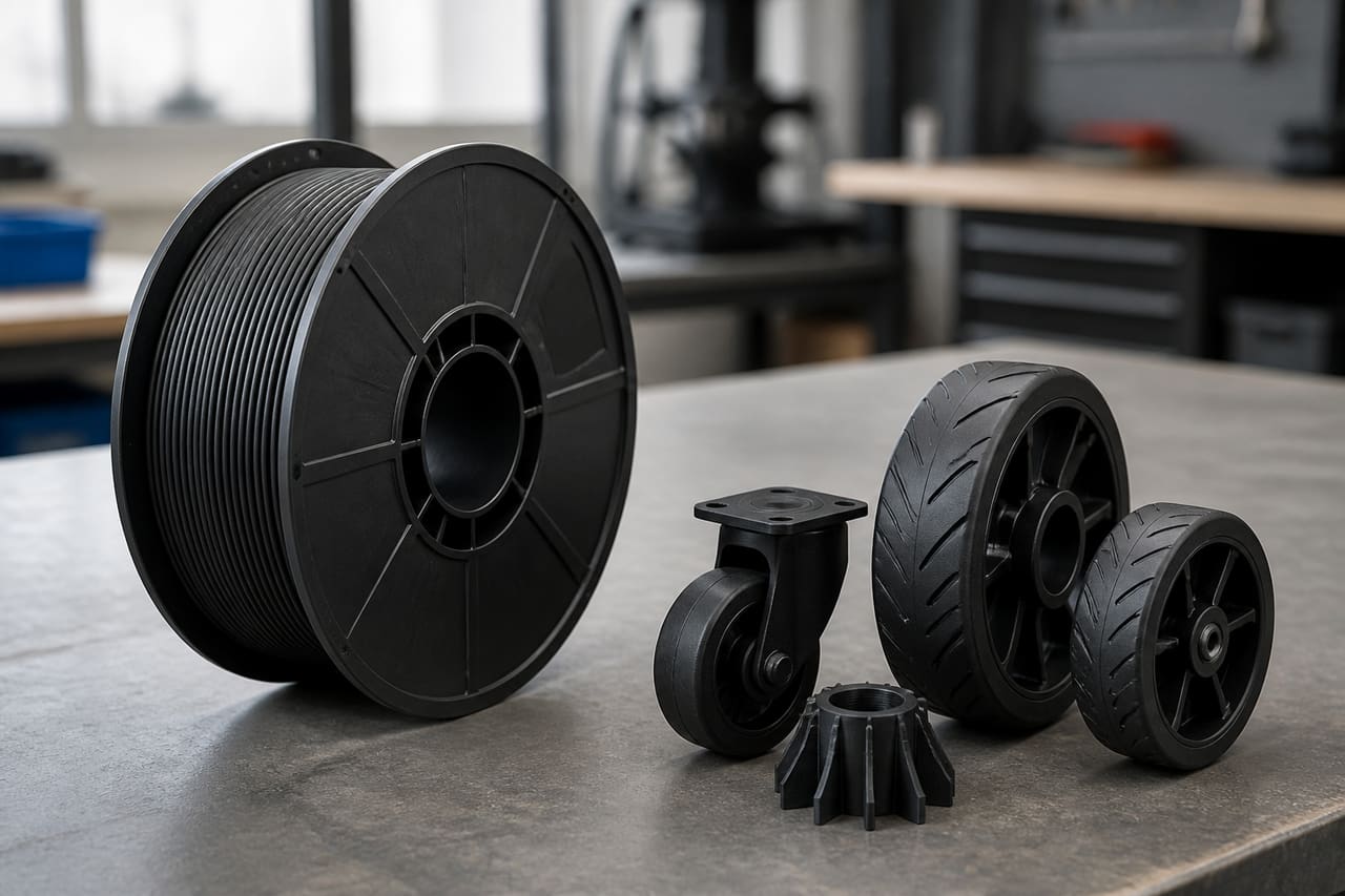TPU 98A filament OEM wholesale caster wheels: Stop Loading 95A as a Wheel