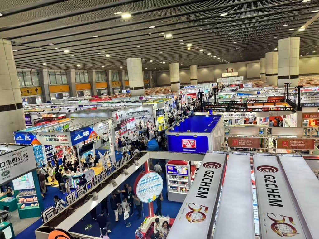 Halls from above, 140th Canton Fair, Guangzhou, 16 October 2026