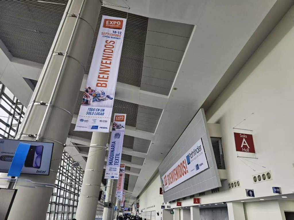 Centro Banamex Mexico City exhibition concourse September 2026 — Qianshuo 3D filament OEM wholesale in Mexico