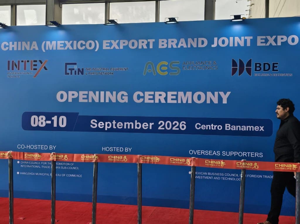 Qianshuo at China Mexico Export Brand Joint Expo opening ceremony Centro Banamex 8-10 September 2026 — 3D filament OEM wholesale